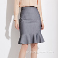 Loose Casual Office Lady Sexy Vent Rock Kleid
